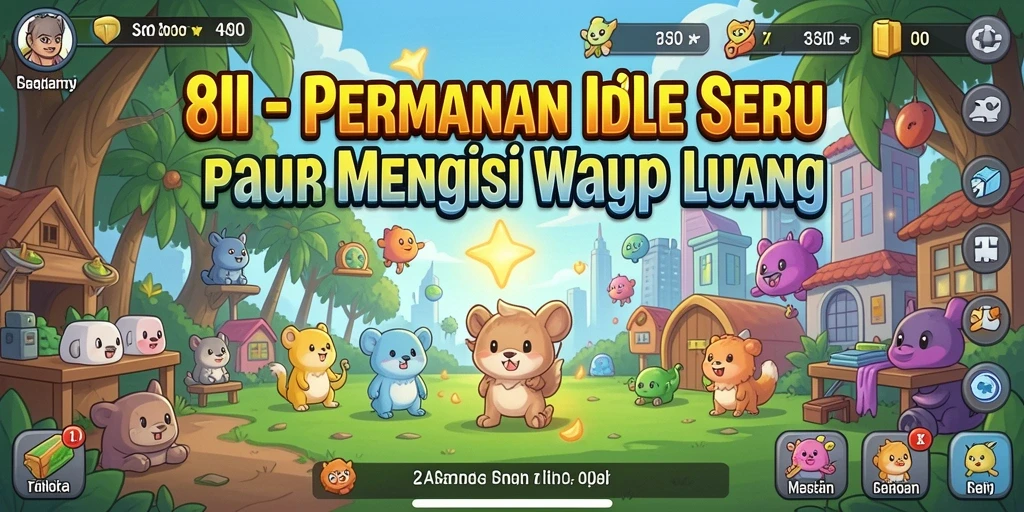 Tampilan gameplay 8II yang santai dan menarik.