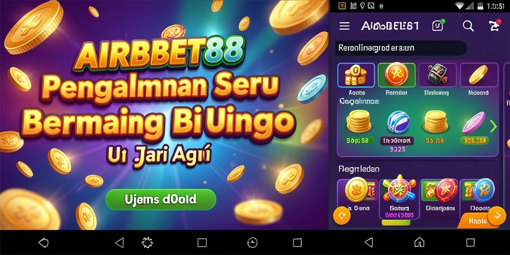 Tangkapan layar gameplay Bingo di AIRBET88 yang seru dan interaktif.