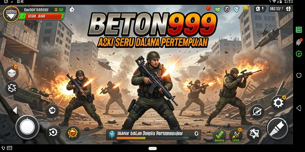 Pengalaman mendebarkan bermain BETON999 dengan aksi pertempuran yang intens.