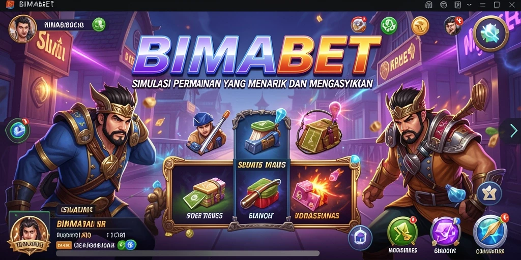 Gambar gameplay BIMABET menampilkan aksi simulasi yang realistis dan mendebarkan.