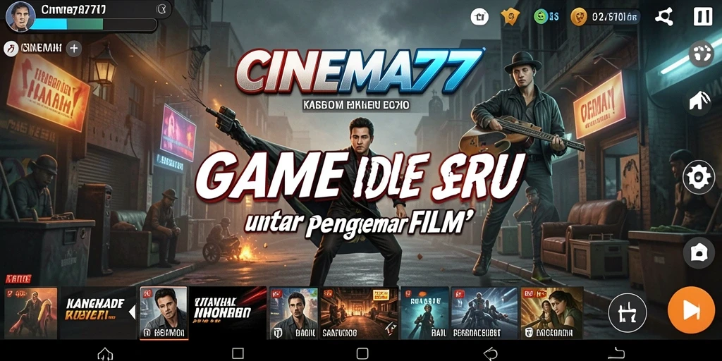 Tampilan gameplay CINEMA77 yang menawan dan interaktif.