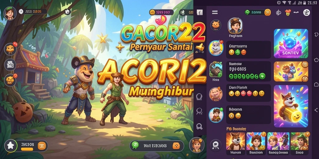 Tangkapan layar GACOR22 menampilkan gameplay yang seru dan menarik.
