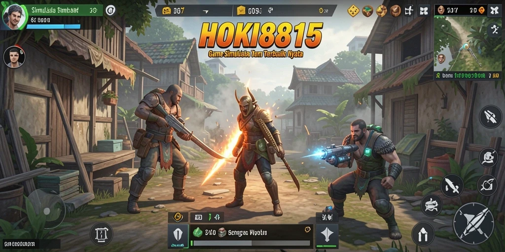 Tampilan menarik dari gameplay HOKI8815 dalam dunia simulasi.