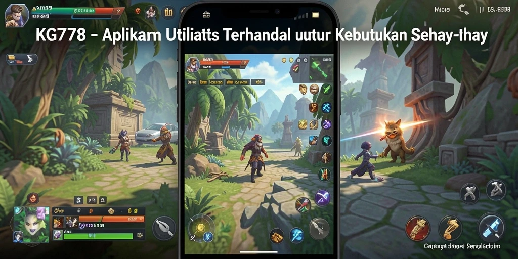 Tampilan antarmuka KG778 yang intuitif dan efisien.