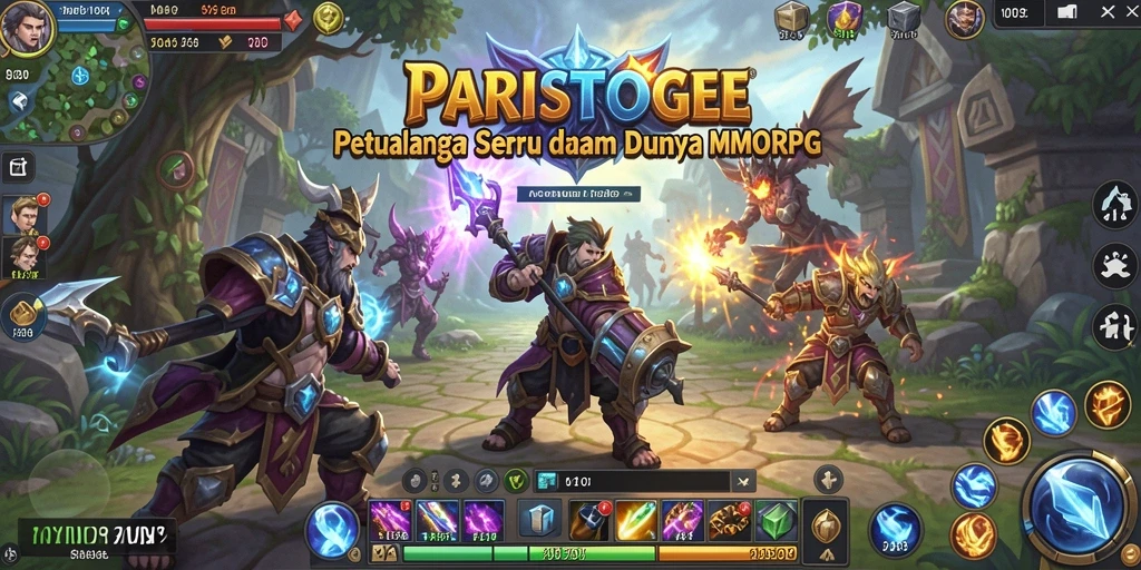 Gameplay seru di dunia fantasi PARISTOGEL