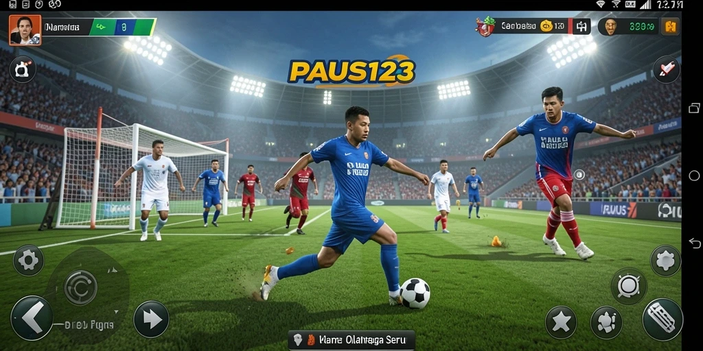 Tampilan gameplay seru dan kompetitif di PAUS123.