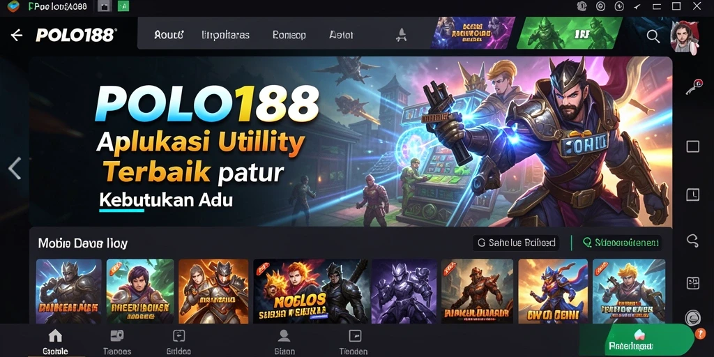 Tampilan antarmuka POLO188 yang menarik dan fungsional.