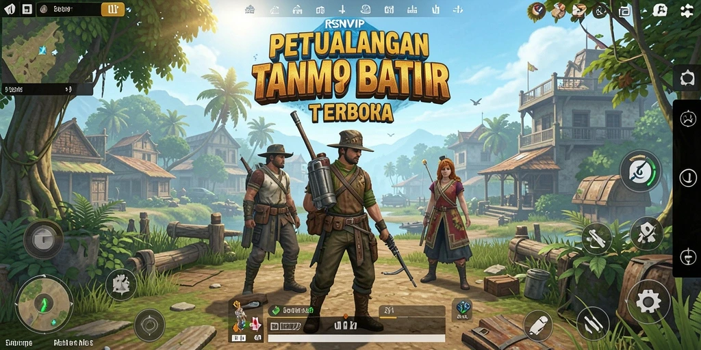 Tampilan gameplay RSNVIP yang memukau dan mendalam dalam dunia terbuka.