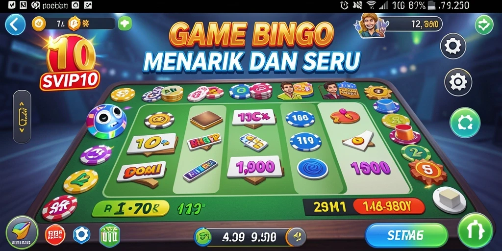 Screenshot gameplay <strong>SVIP10</strong> yang menunjukkan keseruan permainan Bingo.