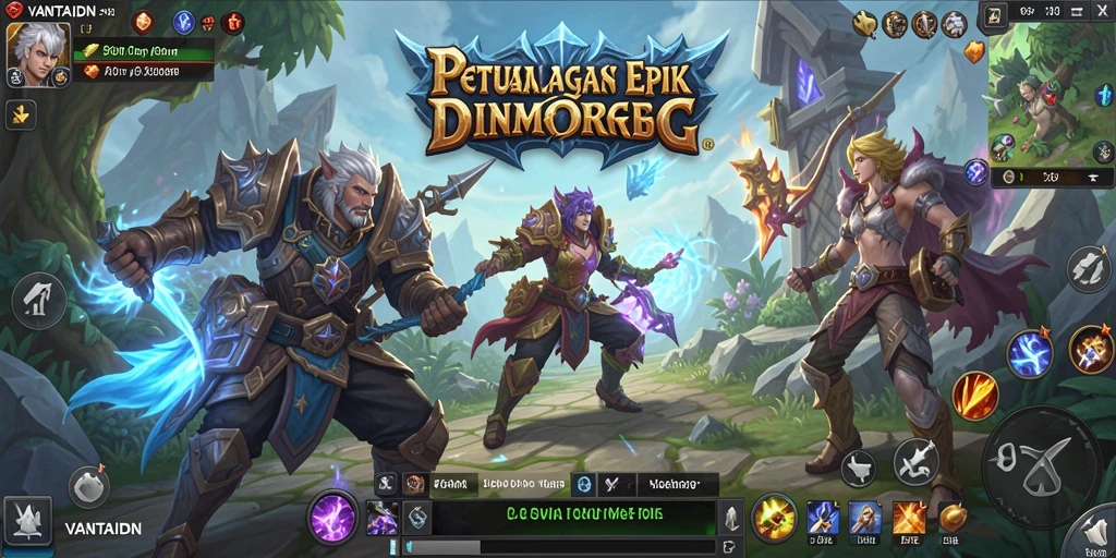 Tampilan gameplay VANTAIDN yang menggugah semangat petualangan.