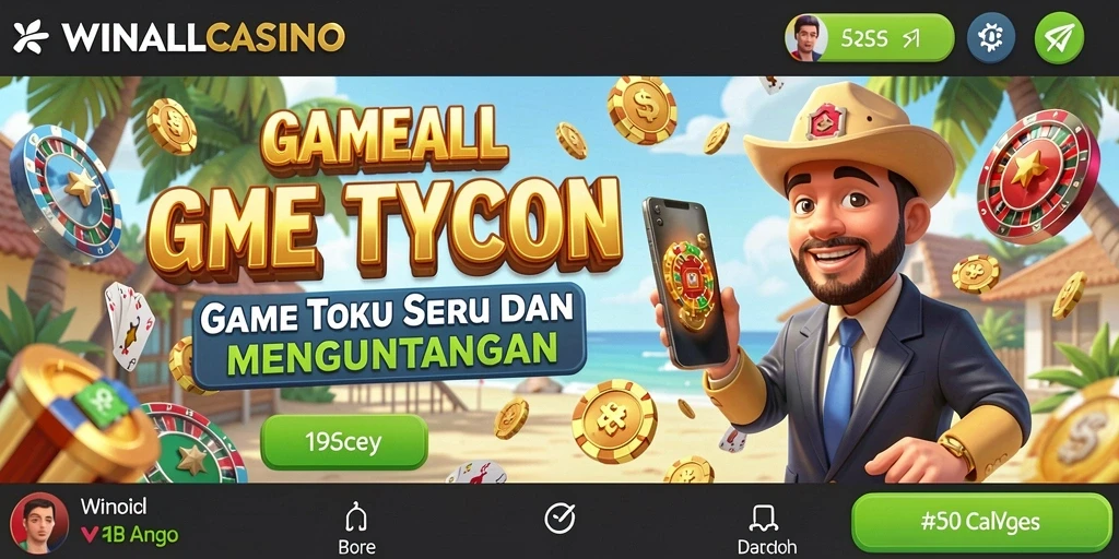 Tampilan menarik dari gameplay WINALLCASINO dengan berbagai pilihan kasino.