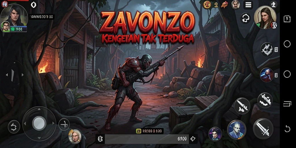 Pengalaman gameplay menegangkan di dunia kegelapan ZAVONZO.