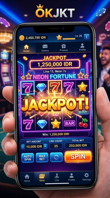 Fitur pencarian efisien di aplikasi okjkt untuk memudahkan pengguna.